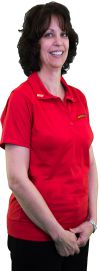 No-Tuck Ladies Red Shirt